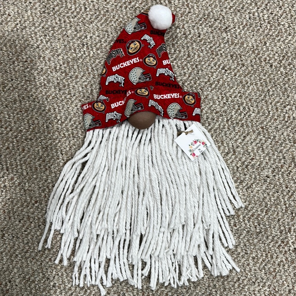 Ohio State University Santa hanging decor